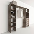 thumbnail image 3 of closet 2 torres con 4 cajones 1.80 x 2.20 m x 39 cm gris cenizo, 3 of 7