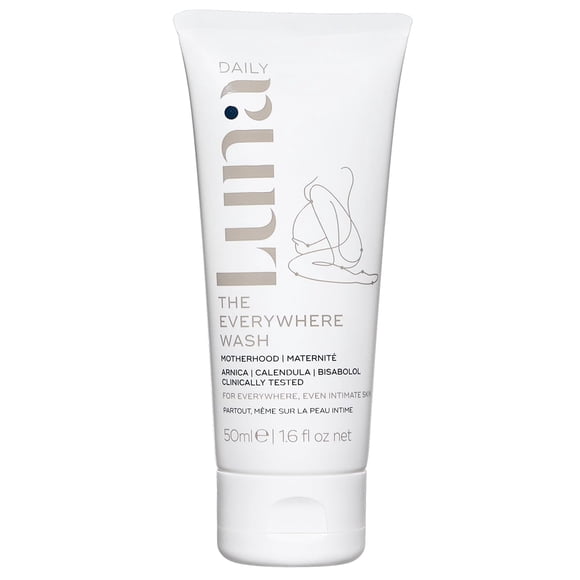 Luna Daily Intimate Feminine Wash Fórmula de coco y ácido láctico | Jabón corporal con pH equilibrado para mujeres | Limpiador nutritivo para embarazo posparto y piel sensible | Suave y para la mate