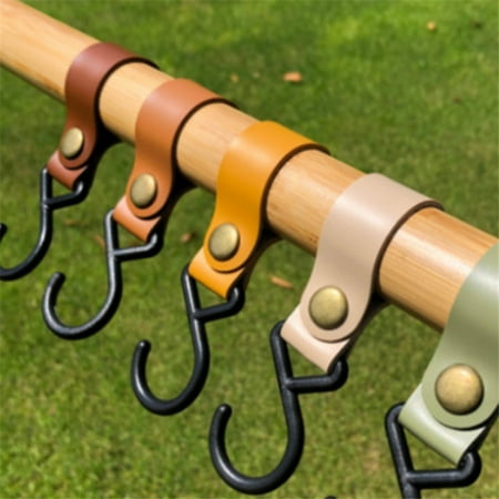 

3Pcs Hanging Buckles Practical Tear-resistant Durable Outdoor S-shaped Hanging Strap Hooks for Picnic