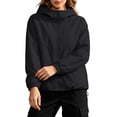 thumbnail image 2 of DYTTDG Women's Lightweight Windproof Hooded Jacket, Full Zip Loose Fit Casual Windbreaker for Hiking, Outdoor and Daily Wear, 2 of 8
