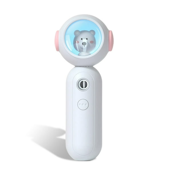 Matsuzay Humidificador de 30ML, máquina nebulizadora, vaporizador de pulverización portátil, atomizador Facial de reposición de agua con luz Humidificadores lindo oso-blanco Matsuzay HA012543-01B