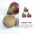 thumbnail image 3 of HAMPPLIES 3Pcs Foam Figurines Multi Color Fig Shape for Fruit Bowl Display Simulation Fruit Toys, 3 of 8