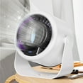 thumbnail image 4 of Qwtwty Ventilateur de Bureau avec Pulvérisation de Décoration Intérieure, Chargement USB, Affichage Numérique, Ventilateur de Circulation Portable, Humidification, Mini Refroidisseur d'Air, 4 of 6