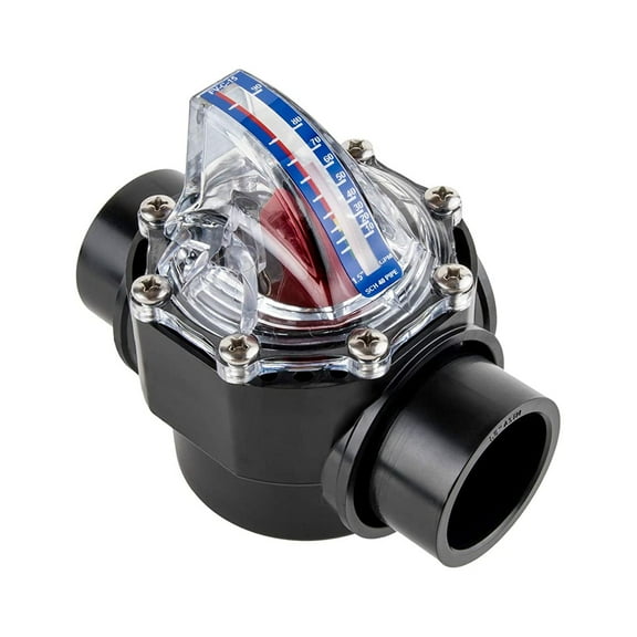 H2flow Controls 1.5" Flowvis Flowmeter