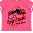 thumbnail image 4 of Inktastic My Grandma Loves Me with Cute Ladybugs Boys or Girls Toddler T-Shirt, 4 of 5