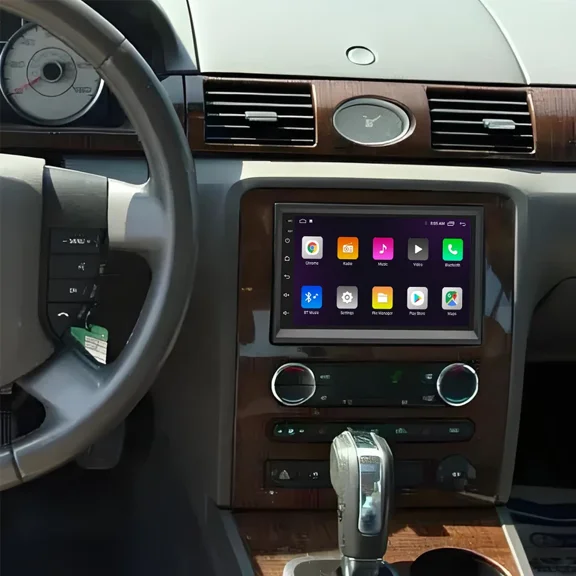 7in Android 13 Car Stereo Compatible for Ford Taurus 2008-2009, 2 64GB, Wireless CarPlay & Android Auto, GPS Navigation, AHD Backup Camera, Bluetooth/WiFi/FM RDS, SWC Support