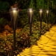 thumbnail image 5 of Luces solares para exteriores, luces decorativas solares alimentadas por LED, luces para senderos, patios, jardines, 5 of 9