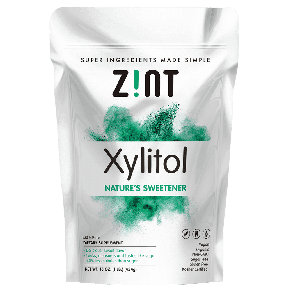 Zint Organic LowCalorie Xylitol Natural Sweetener, 1.0 Lb