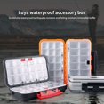 thumbnail image 3 of NIBOLOG Lure Box Compartment Waterproof High Capacity Anti-collision ABS Fishing Tackle Tools Storage Box Angling Supplies, 3 of 8