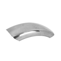 Unique Bargains 6.1" Silver Motorcycle Short Rear Mud Guard for Harley 883