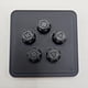 thumbnail image 5 of Juego Tradicional Gonggi Jack Stone Pebbles para Juegos Familiares () Rojo, 5 of 6