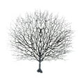 thumbnail image 2 of Iumwxz Halloween Decor Artificial Black Tree Branch 49x42cm Plastic Plant Decoration for Lawn Garden Yard Home Vase Centerpiece Gift Box Display, 2 of 6