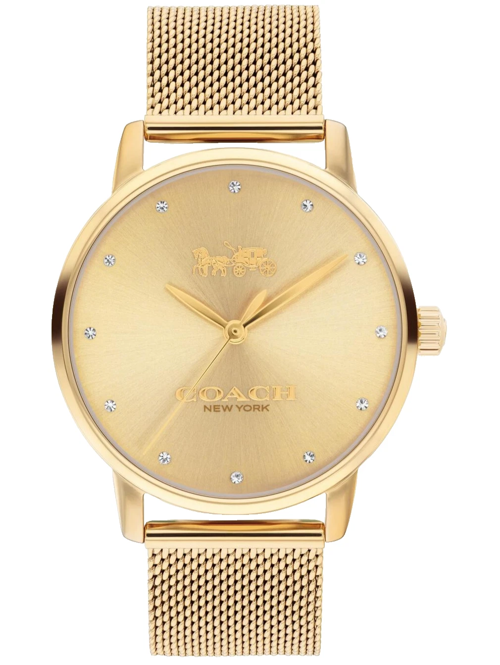 Coach Grand Women's Watch, 28mm, Rose Gold Tone, Stainless Steel