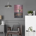 thumbnail image 5 of Luxe Metal Art 'Vibrant Cactus Sunset' by Lori Deiter, Metal Wall Art, 16"x24", 5 of 9