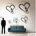 thumbnail image 3 of Violaura Lipstick Metal Wall Art - Easy to Install Hanging Perfect for Home, Living Room Decor (60" x 60"), 3 of 8