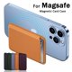 thumbnail image 2 of Tarjetero magnético de cuero de lujo para todos los teléfonos inteligentes, funda Universal, bolsa de tarjeta, Clip, accesorios para teléfono, 2 of 4