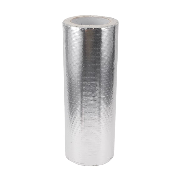 Unique Bargains 1 Roll Underbelly Tape Waterproof 16.40ftx11.81"x0.04" Flex Belly Tape for RV Mobile Home, Camper Travel Trailer, Tear Repair Patch Silver Tone
