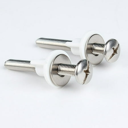 

2pcs Toilet Lid Bolt Toilet Installation Fixing Screw Connection Group Hinge