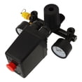 thumbnail image 4 of Válvula de control del interruptor de presión del compresor de aire FBANG, estilo 3 en 1, conector rápido, suministros para compresores de aire, 4 of 14