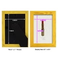 thumbnail image 4 of Gilded Toiletries III - Framed Print w/glass - Sunflower Yellow, 4 of 8