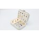 thumbnail image 5 of Joyero Caja de almacenamiento Caja de joyería pequeña Caja de joyería de viaje Caja de joyería de cuero artificial para niñas y mujeres JM, 5 of 5