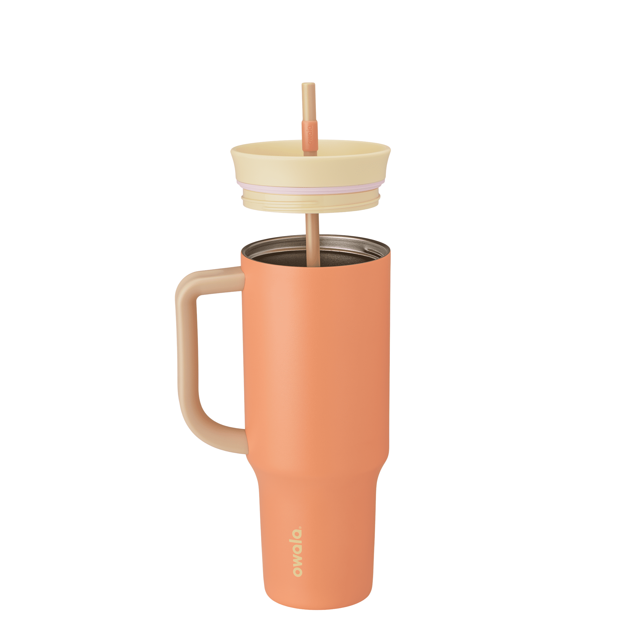Owala Stainless Steel Tumbler, 40oz, Salmon