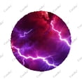 thumbnail image 3 of Motif Abstrait d'Éclair en Polyester, Housse de Roue de Rechange Universelle pour Remorque RV SUV Camion Campeur, 3 of 5