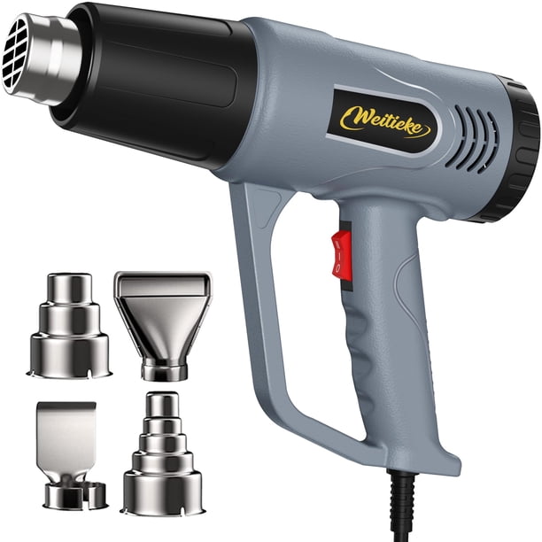 Pistola de Calor Weitieke 50°C-650°C Control de Temperatura Dual 900W