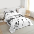 thumbnail image 3 of Feelyou Winter Skiing Full Size Comforter Sets, Outdoor Sports Lover Bedding Sets, 3pcs, 3 of 8