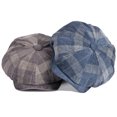 thumbnail image 3 of Berets Spring Autumn Men Women Cap Male Female Artist Painter Beret Hat Ivy Flat Beret Cap Plaid Octagonal Newsboy Cap golf hat Newsboy Cap Irish Cap Newsies Cabbie Hat for Men Flat Winter Hat Men, 3 of 7