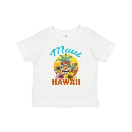 

Inktastic Maui Hawaii Vacation Tiki Gift Toddler Boy or Toddler Girl T-Shirt