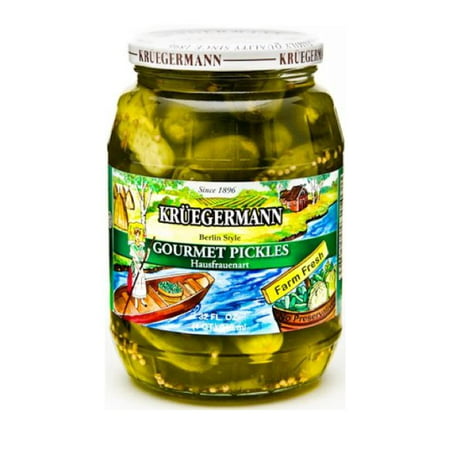 Kruegermann's Best Gourmet Pickles Hausfrauenart Style (32