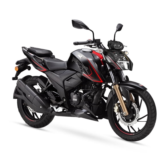 Motocicleta Deportiva TVS RTR 200 4V EFI ABS 2026 Negro