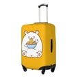 thumbnail image 2 of PAYOHTO Highly Elastic Spandex Suitcase Cover Luggage Cover Large Fits 25 to 28 Inch cute happy bear Girl, 2 of 8