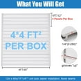 thumbnail image 2 of WAASOSCON Slat Board Garage Slatwall 4Ft X 1Ft Slat Wall Panels Wall Mounted Home Organizer Storage System Tool Organization Peg Board Garage Storage Organization elegantly, 2 of 8