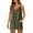 Army Green1, variant on Womens Tennis Dress Workout Mini Dress Built in Shorts Sleeveless Spaghetti Straps Golf Athletic Dresses