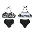 thumbnail image 6 of Jurebecia Girls Swimsuit Two Pieces Bikini Set Ruffle Falbala Swimwear Bathing Suits, 6 of 8