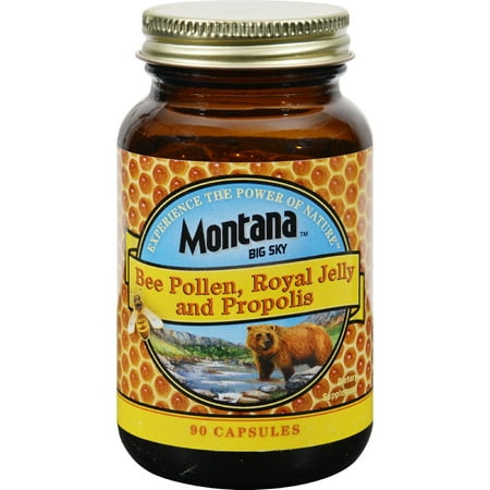 Montana Bee Pollen Royal Jelly and Propolis - 90