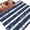 Light Blue Mist Blue, variant on Nautical Striped Area Rugs 6'x9', Washable Small Throw Rugs for Kitchen Dining room, Summer Coastal Ocean Navy Blue White Indoor Outdoor Rug Non-Slip Low Pile Carpet Runner Reversible Floor Mats