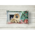 thumbnail image 3 of Chow Chow Christmas Fabric Decorative Pillow 12 in x 16 in, 3 of 4