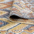 thumbnail image 5 of Bliss Rugs Geometric Indoor Outdoor Rug Low-Profile Reversible Floor Mat for Patio, Entrance, Front Door | Multi-Color, 2' x 3', 5 of 10