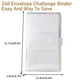thumbnail image 3 of 240 Envelope Binder Easy And Way To Save , Savings Binder, Budget Binder With Cash Envelope, 3 of 3