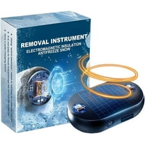 2026 Electromagnetic Anti Freezing Device for Car, 1/2/4/8 PCS Solar/USB Powered Windshield Frost Prevention Accessory, Quiet Operation, Easy Peel-and-Stick Install, No-Interference Design (1PC)