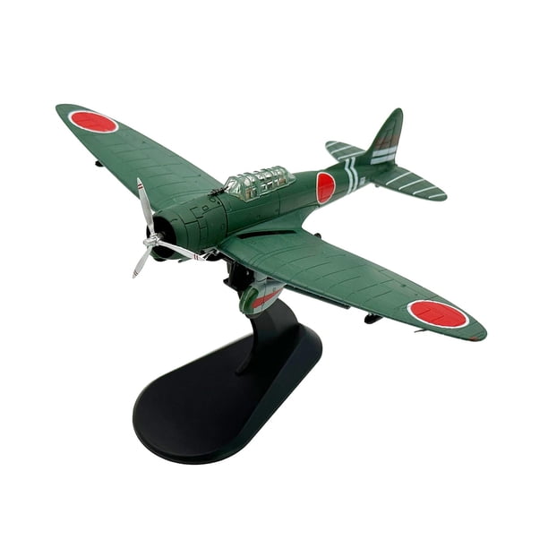Diecast Fighter 1/72 aviones navales, colecciones de juguetes para niños, modelo de avión con Base para cafeterías, oficina, gabinete de TV