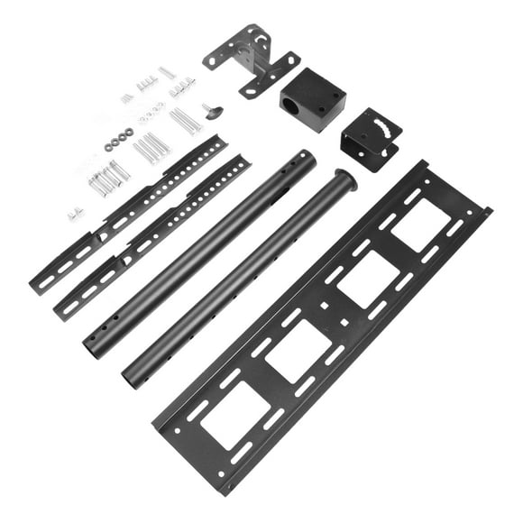 TV Mount Bracket, Cold Rolled Sheet Stable TV Ceiling Mount Bracket Adjustable Easy 360 Degree Rotatable for Hotel for Bedroom