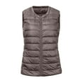 thumbnail image 2 of Uaswgudfs ​Women's Autumn/Winter Down-Filled Vest: Sleeveless Zip-Front w/ Streamlined Silhouette for Lightweight Warmth, 2 of 4