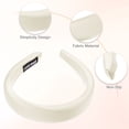 thumbnail image 4 of Diademas anchas de tela Unique Bargains Simplicity Beige 1,18 pulgadas, 4 of 7