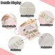 thumbnail image 2 of Pencil Case Teen Girls Pencil Case 3 Compartment Pencil Case for School and Office, 2 of 5
