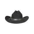 thumbnail image 5 of El General Suede Western Kids Hat Black 44243, 5 of 6