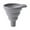 Gray, variant on Ausyst Kitchen Gadgets Kitchen Funnel, Funnels For Filling Bottles, Food Grade Silicone Collapsible Funnel, Foldable Kitchen Funnels For Water Bottle Liquid Powder Transfer Clearance